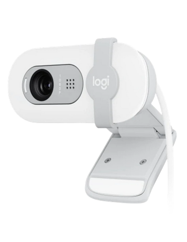 Cameră Web Logitech BRIO 100, 1920x1080, Alb