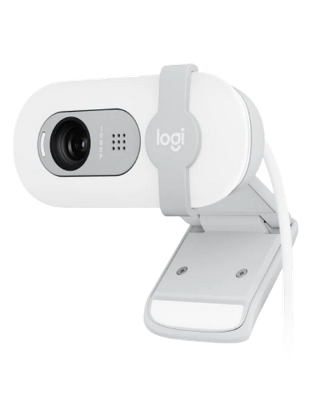 Cameră Web Logitech BRIO 100, 1920x1080, Alb