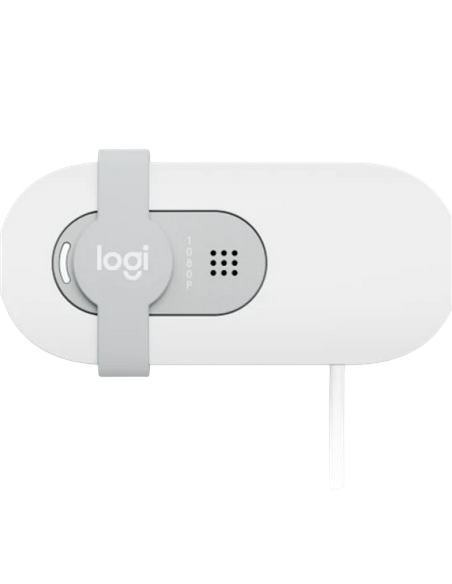 Cameră Web Logitech BRIO 100, 1920x1080, Alb