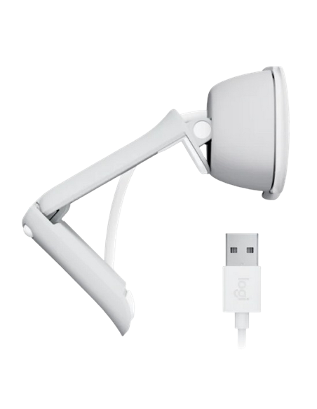 Cameră Web Logitech BRIO 100, 1920x1080, Alb