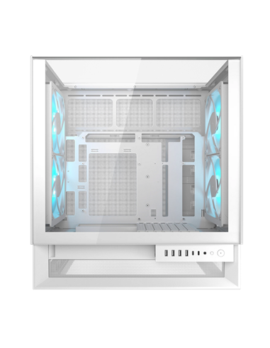 Carcasă PC Cougar OmnyX, Midi-Tower, Fără PSU, Alb