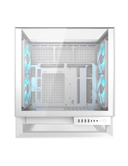 Компьютерный корпус Cougar OmnyX, Midi-Tower, Без блока питания, Белый