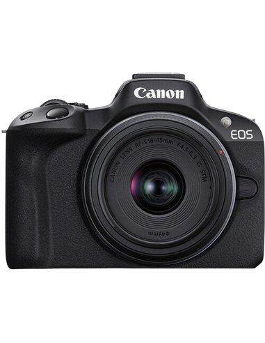 Aparat Foto Mirrorless Canon EOS R50 & RF-S 18-45mm f/4.5-6.3 IS STM KIT