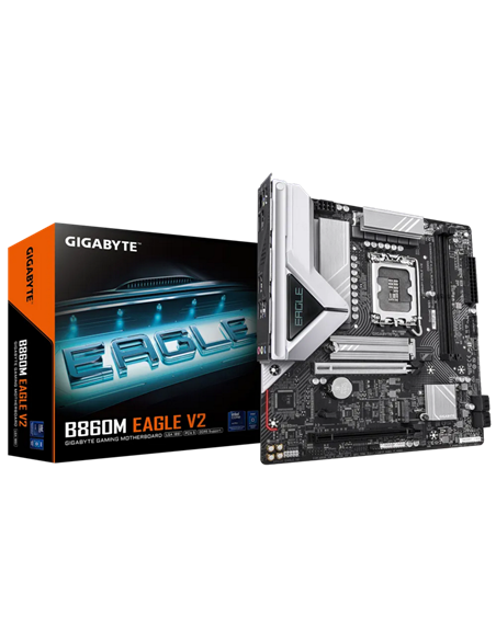 Placă de bază Gigabyte B860M EAGLE V2, LGA1851, AMD B860, Micro-ATX