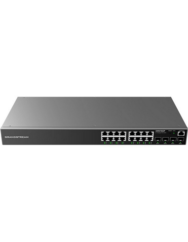 Comutator PoE Grandstream GWN7802P, IEEE 802.3af/at