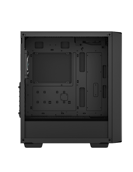Carcasă PC Deepcool CC560 ARGB V2, Midi-Tower, Fără PSU, Negru