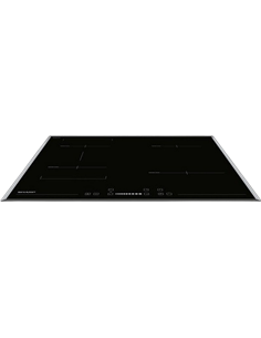 Индукционная варочная панель Sharp KH6I27CS00EU, Чёрный 2