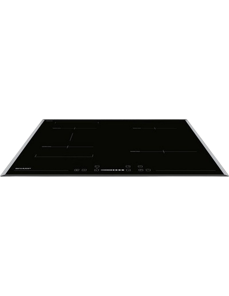 Plită cu inducție Sharp KH6I27CS00EU, Negru