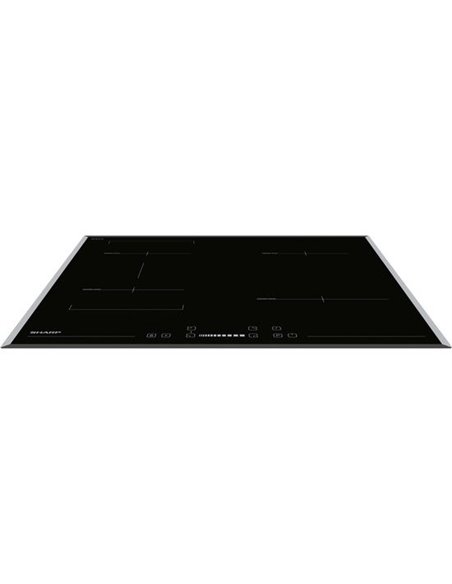 Plită cu inducție Sharp KH6I27CS00EU, Negru