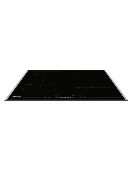 Plită cu inducție Sharp KH6I27CS00EU, Negru