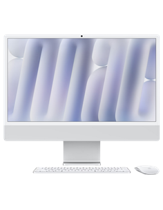 Моноблок Apple iMac A3137, 24", M4 with 10-core CPU and 10-core GPU, 16Гб/256Гб, macOS Sequoia, Серебристый
