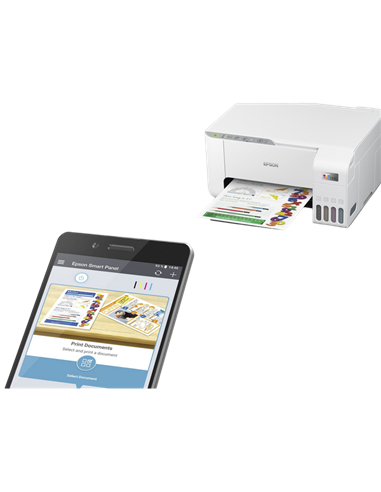 Multifunctional Inkjet Epson MFD L3256, Alb