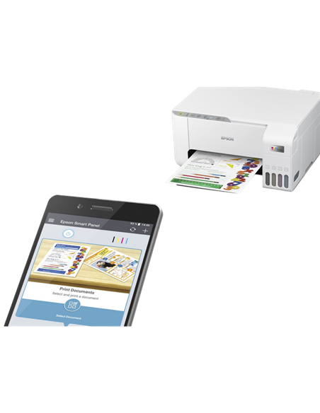 Multifunctional Inkjet Epson MFD L3256, Alb