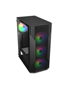 Компьютерный корпус Cougar MX 110 RGB, Midi-Tower, Без блока питания, Чёрный 2