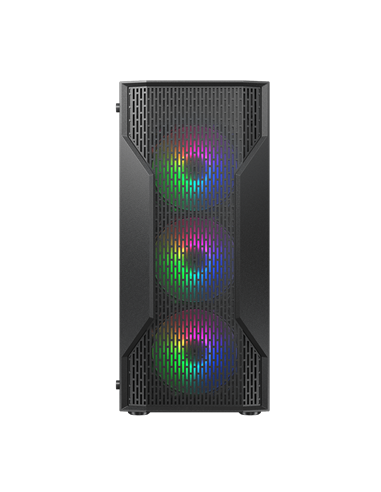 Компьютерный корпус Cougar MX 110 RGB, Midi-Tower, Без блока питания, Чёрный