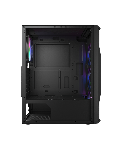 Компьютерный корпус Cougar MX 110 RGB, Midi-Tower, Без блока питания, Чёрный