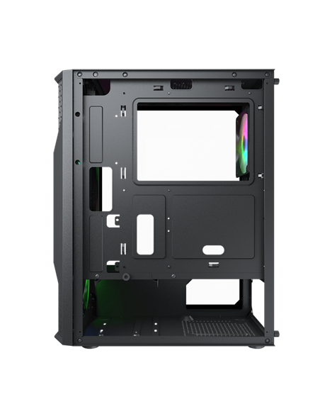 Компьютерный корпус Cougar MX 110 RGB, Midi-Tower, Без блока питания, Чёрный