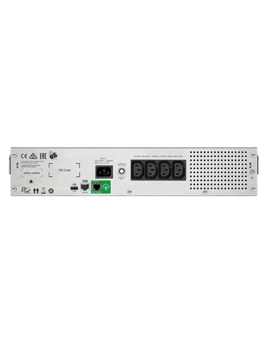 Sursă de alimentare neîntreruptibilă APC SMC1500I-2UC, Linear-interactiv, 1500VA, Montare pe rafturi