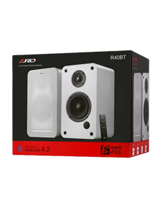 Sistem audio 2.0 CH F&D R40BT, Alb 2