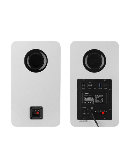 Sistem audio 2.0 CH F&D R40BT, Alb