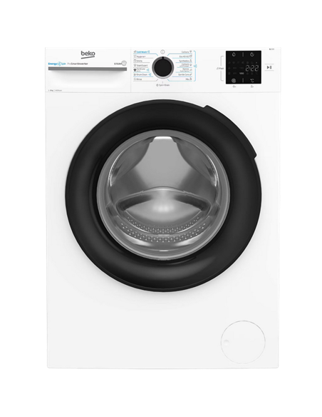 Mașină de spălat Beko BM3WFSU38413WB, 8kg, Alb