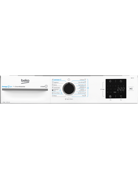 Стиральная машина Beko BM3WFSU38413WB, 8кг, Белый