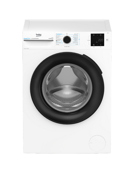 Стиральная машина Beko BM3WFSU38413WB, 8кг, Белый