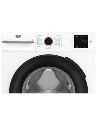 Стиральная машина Beko BM3WFSU38413WB, 8кг, Белый