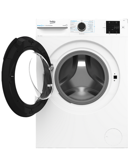 Стиральная машина Beko BM3WFSU38413WB, 8кг, Белый