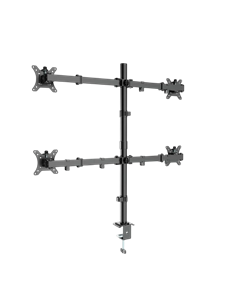 Настольный кронштейн для монитора Gembird MA-D4-01, Черный