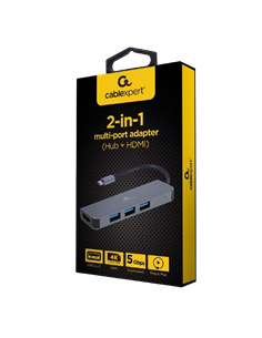 Док-станция Gembird A-CM-COMBO2-01, Серый 2