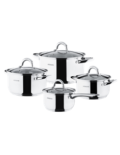 Set de vase Ardesto AR1908PS, Oțel inoxidabil