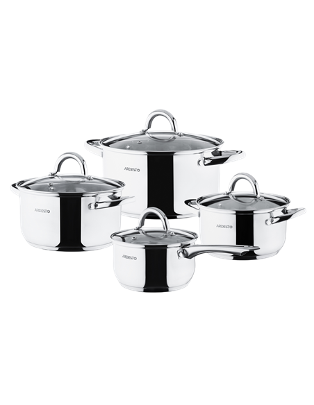 Set de vase Ardesto AR1908PS, Oțel inoxidabil