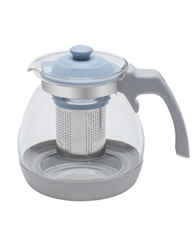 Ceainic cu infuzor RESTO 90510, 1.2L, Gri