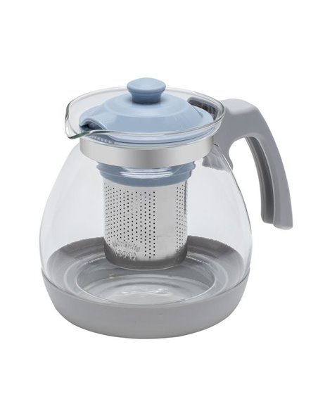Ceainic cu infuzor RESTO 90510, 1.2L, Gri
