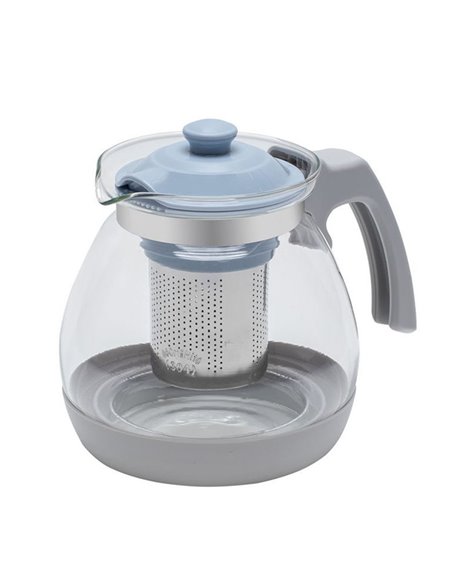 Ceainic cu infuzor RESTO 90510, 1.2L, Gri