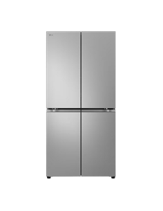 Холодильник LG GMB860PYDE, DoorCooling+, Серебристый