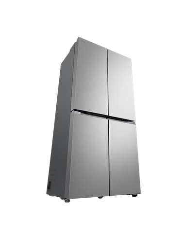 Холодильник LG GMB860PYDE, DoorCooling+, Серебристый