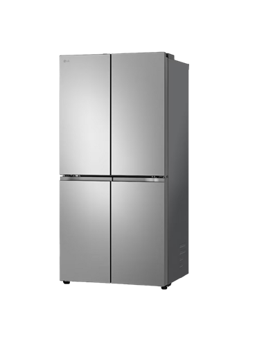 Холодильник LG GMB860PYDE, DoorCooling+, Серебристый