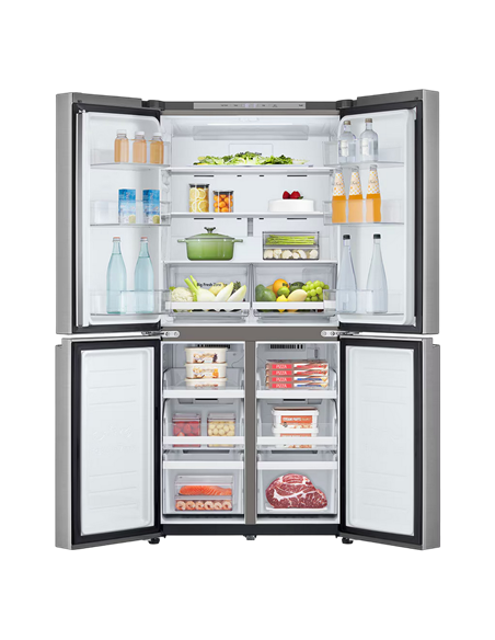 Frigider LG GMB860PYDE, DoorCooling+, Argintiu Frigider LG GMB860PYDE, DoorCooling+, Argintiu