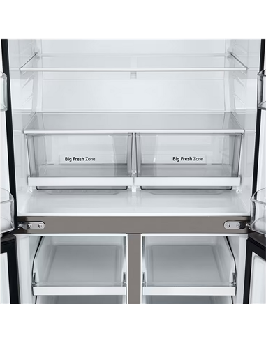 Frigider LG GMB860PYDE, DoorCooling+, Argintiu