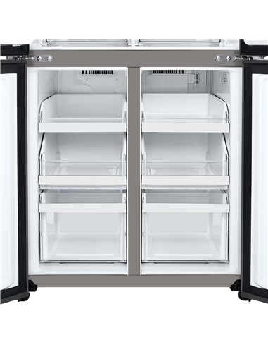 Frigider LG GMB860PYDE, DoorCooling+, Argintiu