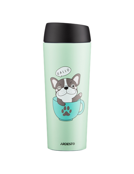 Cană termos Ardesto AR2645DG, 0,45L, Verde