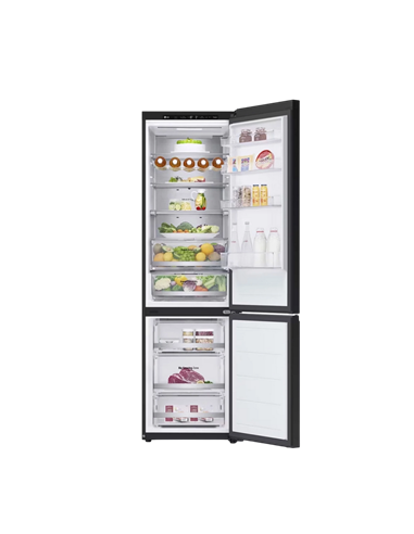 Frigider LG GBB72TW9DQ, DoorCooling+, Alb | Negru
