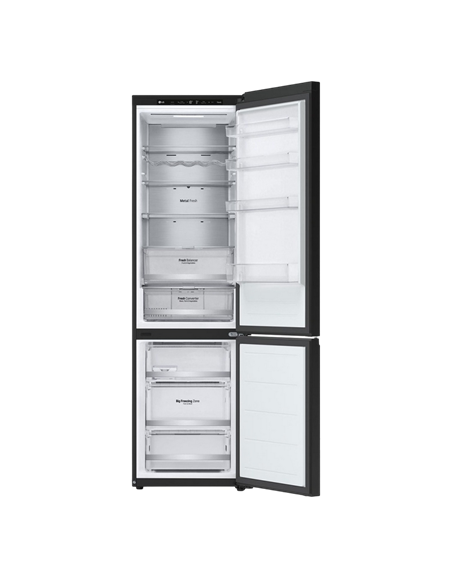 Frigider LG GBB72TW9DQ, DoorCooling+, Alb | Negru