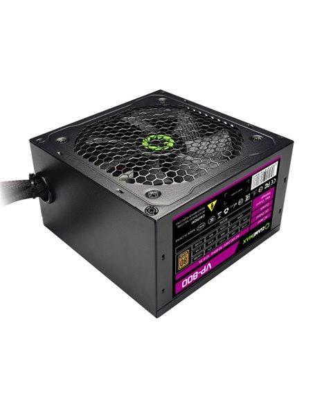 Блок питания для компьютеров Gamemax VP-800, 800Вт, ATX, Немодульный