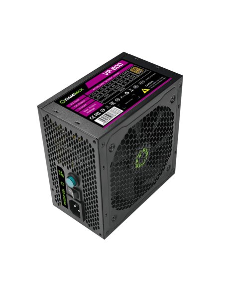 Блок питания для компьютеров Gamemax VP-800, 800Вт, ATX, Немодульный