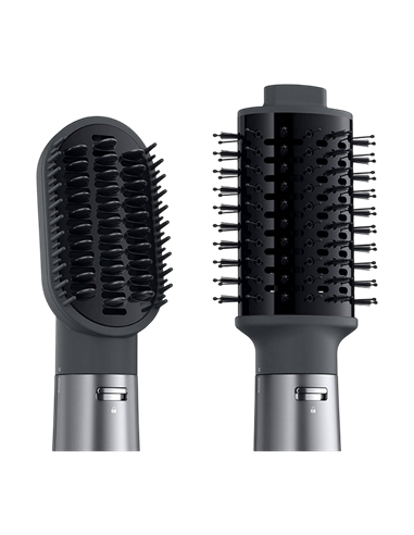 Uscător de păr-perie Braun AS4.3, 1000W, Argintiu