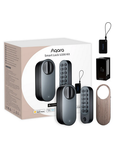 Încuietoare inteligentă AQARA U200 Kit, Negru