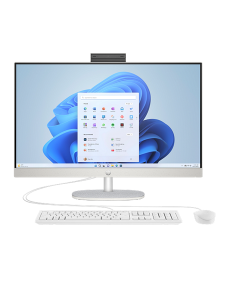 Моноблок HP 27-cr0045ci, 27", Intel Core i5-1335U, 16Гб/512Гб, FreeDOS, Shell White